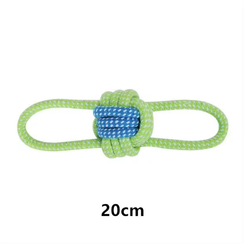 Juguete Para Perros Grandes Y Pequeños, Interactivo De Cuerda De Algodón.