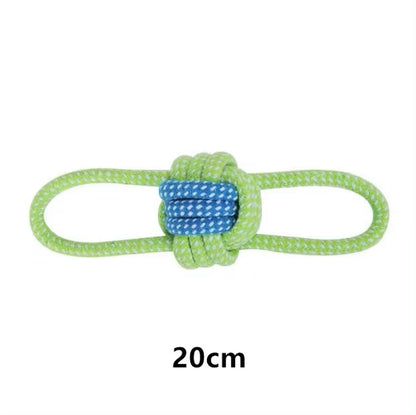 Juguete Para Perros Grandes Y Pequeños, Interactivo De Cuerda De Algodón.