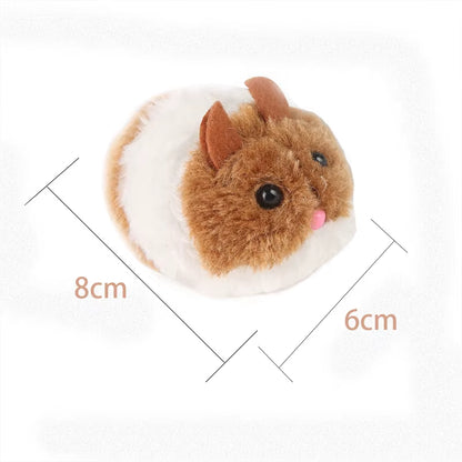 1PC Plush Cat Toys Funny Dog Toys Shaking Movement Little Mouse Rat Kitten Cat Interactive Toy Fur Pet Supplies Gifts
