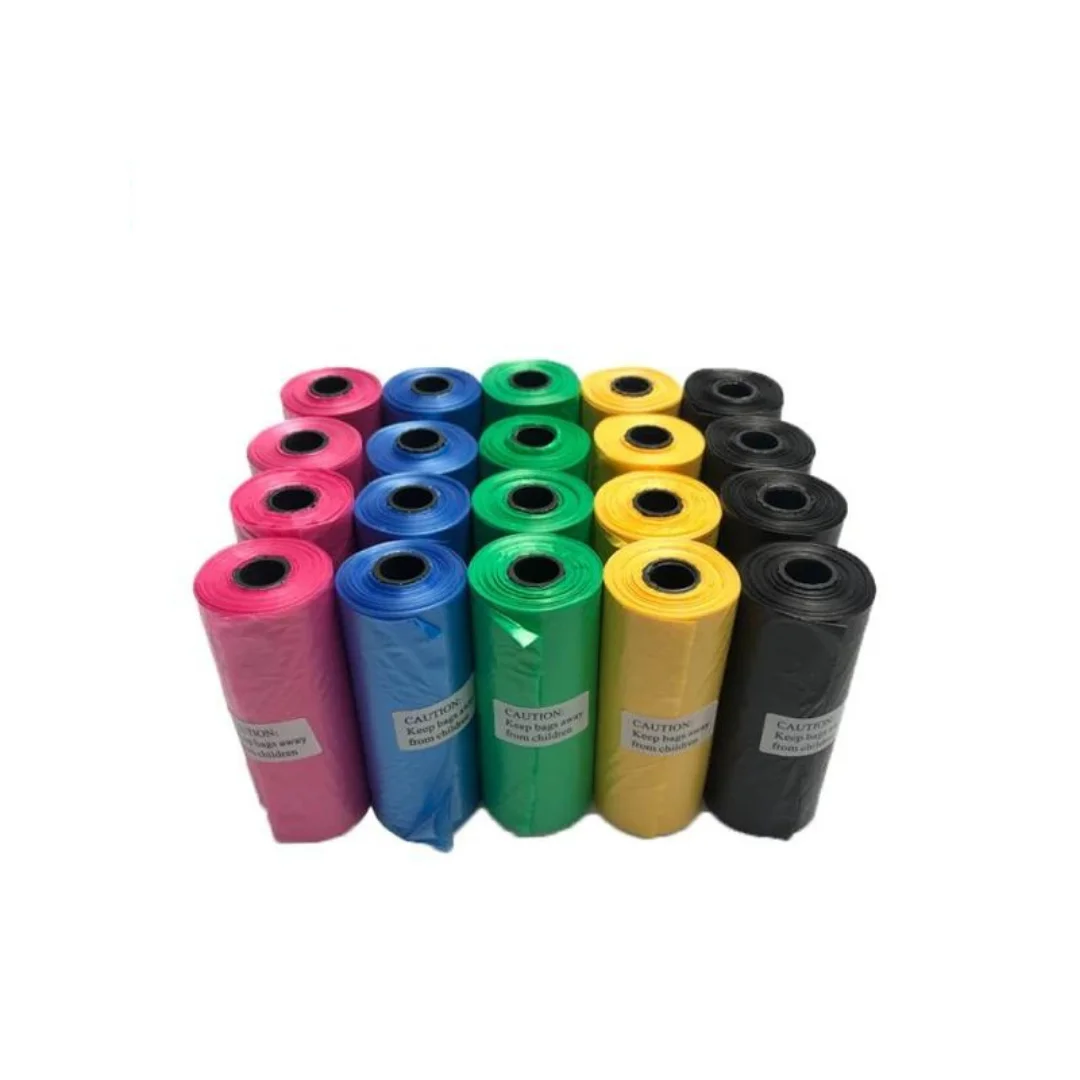 Bolsas para excrementos de perro (paquetes de 150 a 1500 unidades): bolsas negras o multicolores para recoger los desechos de mascotas.