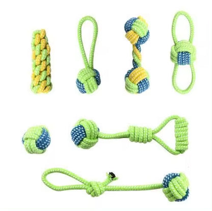 Juguete Para Perros Grandes Y Pequeños, Interactivo De Cuerda De Algodón.