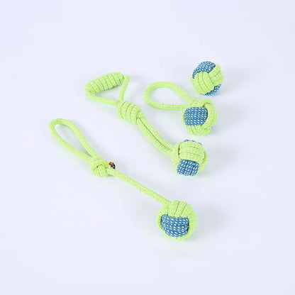 Juguete Para Perros Grandes Y Pequeños, Interactivo De Cuerda De Algodón.
