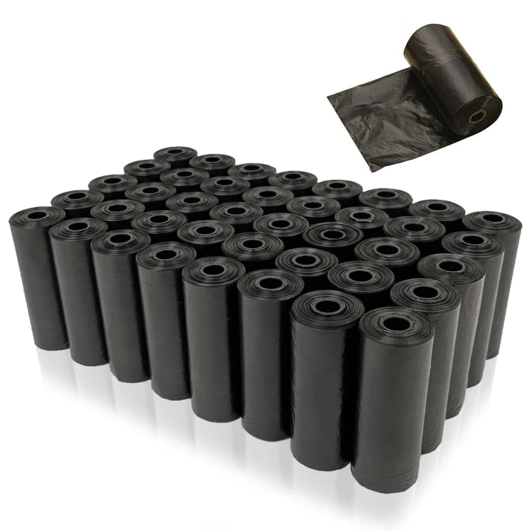Bolsas para excrementos de perro (paquetes de 150 a 1500 unidades): bolsas negras o multicolores para recoger los desechos de mascotas.