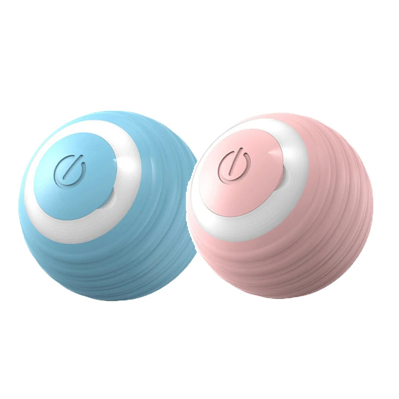 Pelota interactiva para gatos inteligente.